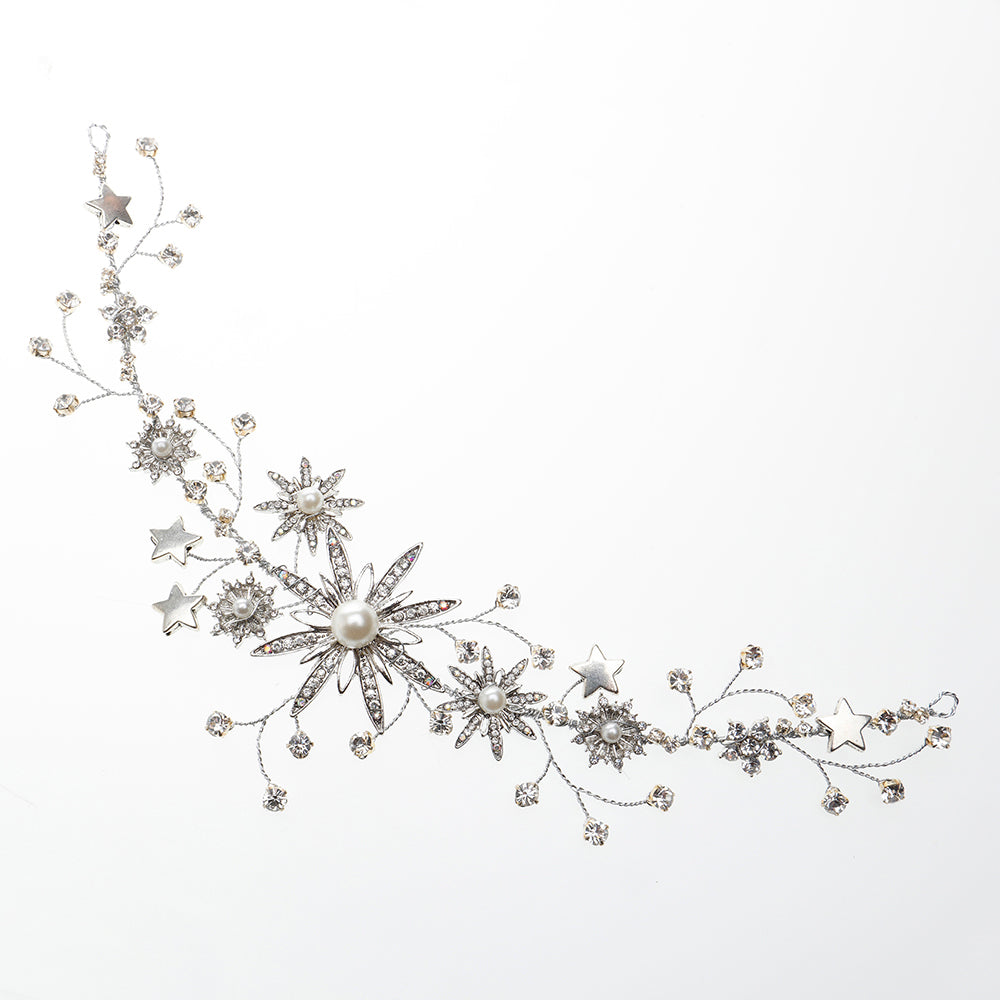Cassiopeia Bridal Hair Vine