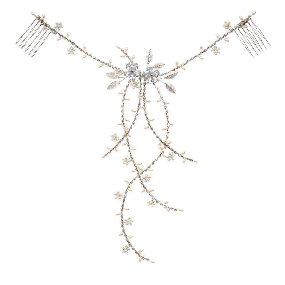 Evensong Bridal Hair Drape