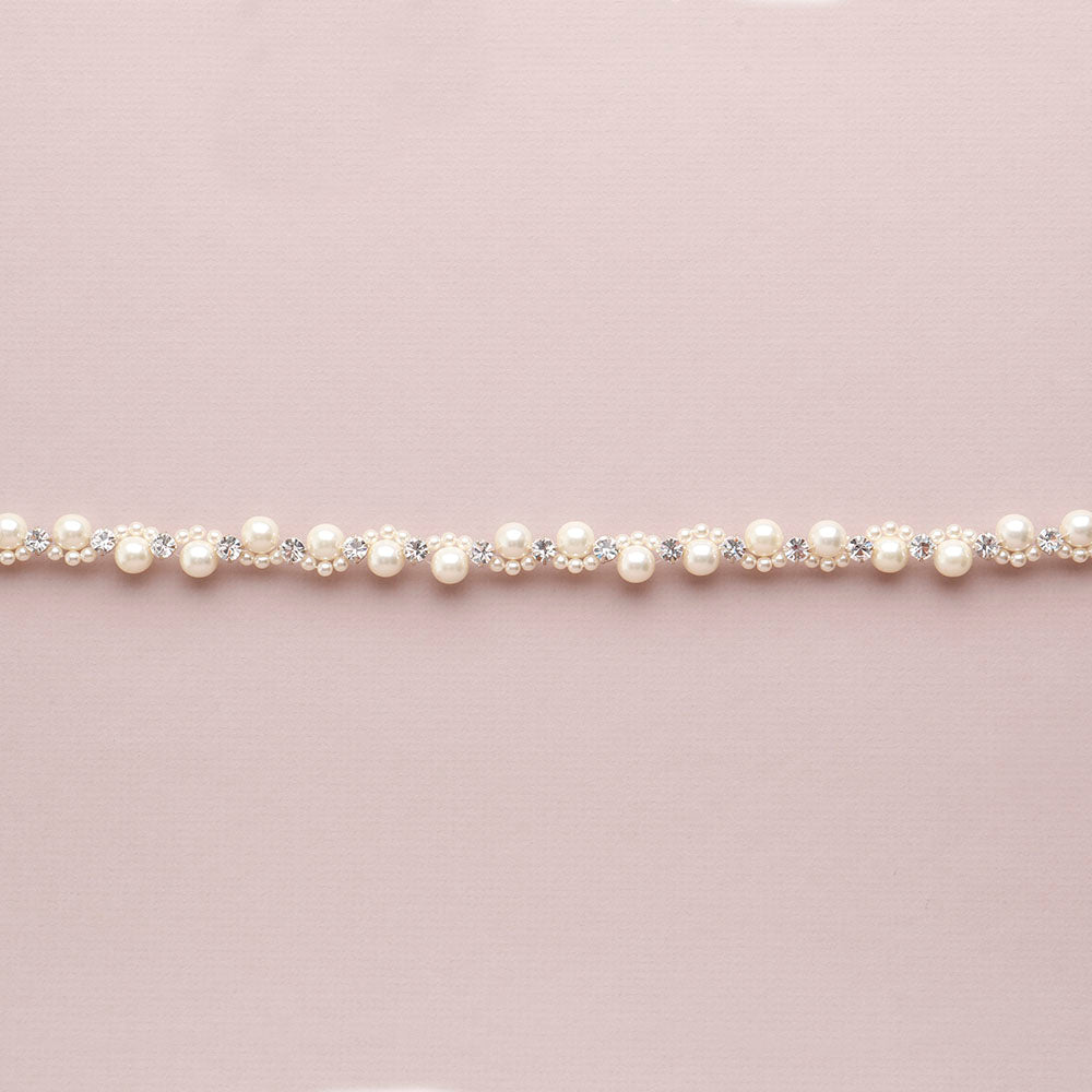 Piedmont Bridal Belt with Ribbon Ties