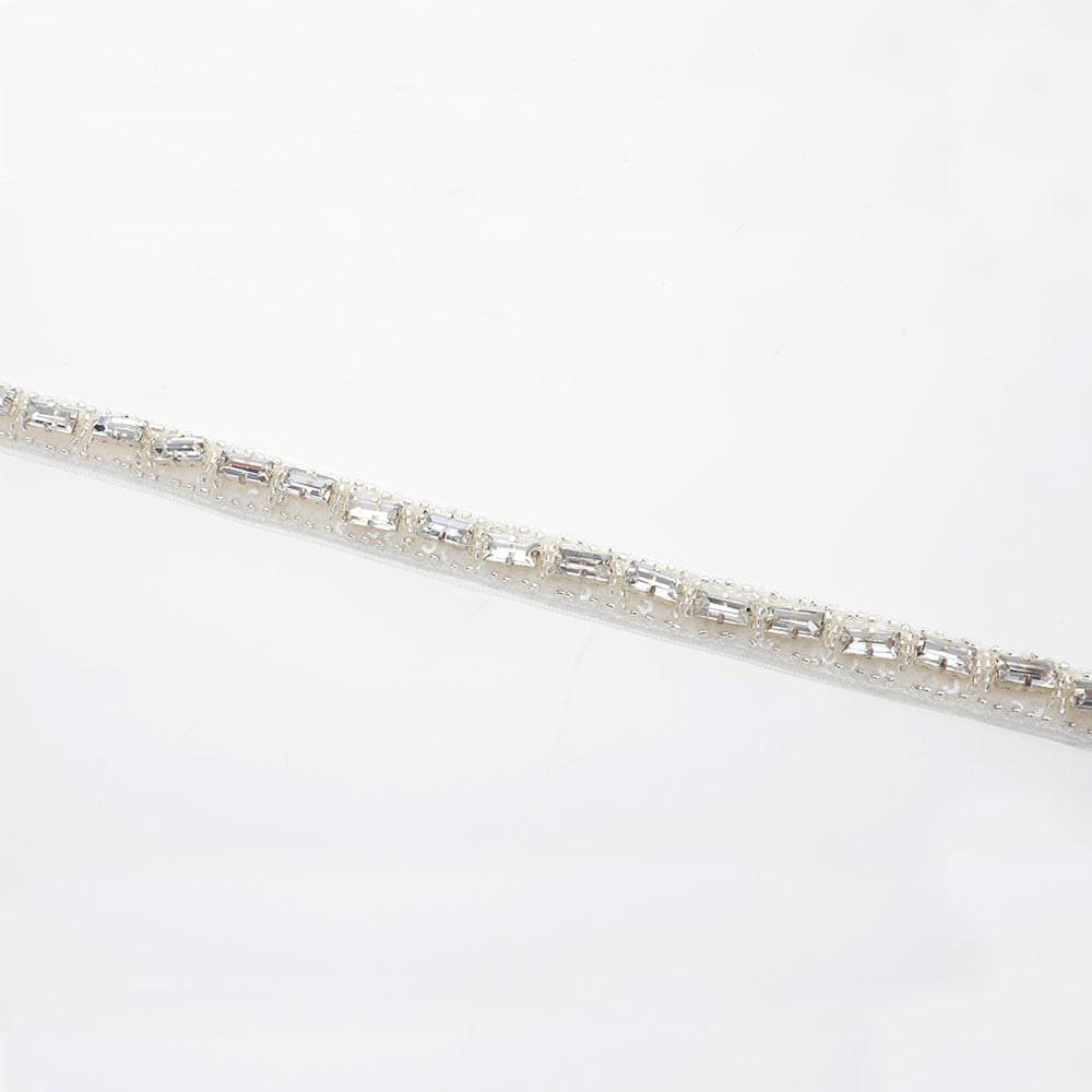 Poppy Bridal Belt with Ribbon Ties
