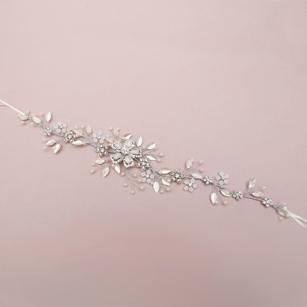 Reverie Bridal Belt with Ribbon Ties