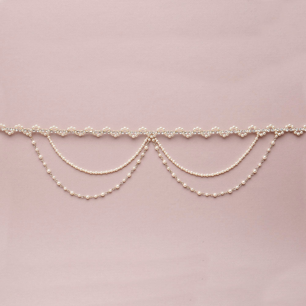 Wanderlust Bridal Belt with Ribbon Ties