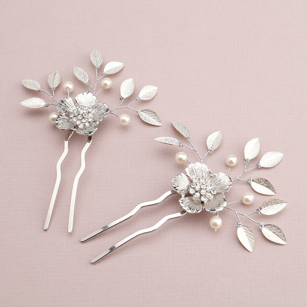 Ashby Bridal Hair Pins, Set of 2