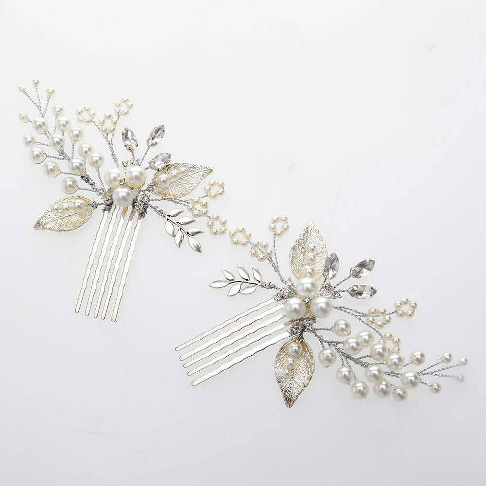 Chamomile Bridal Mini Combs
