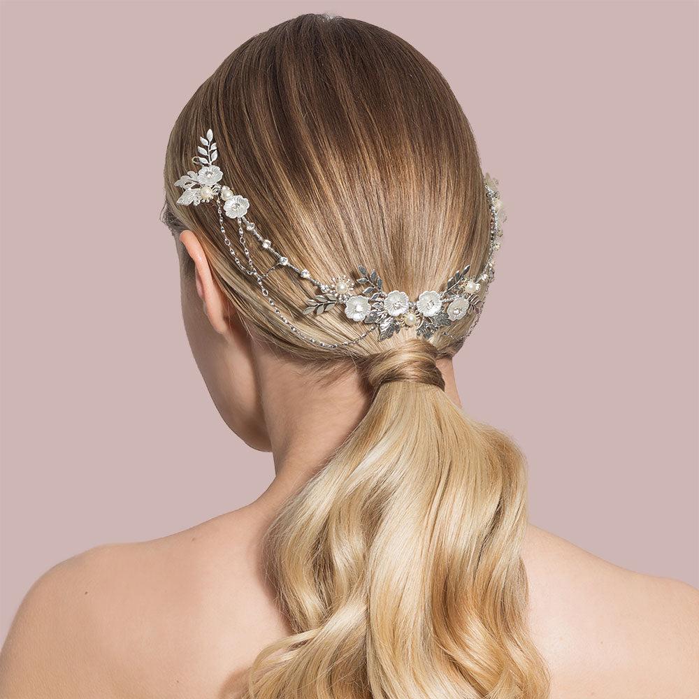 Eden Bridal Hair Drape