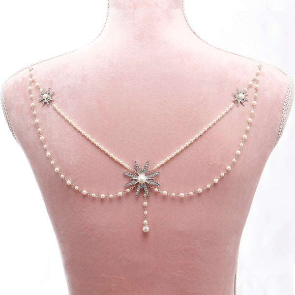 Ophelia Bridal Back Necklace