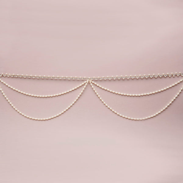 Primavera Bridal Belt with Ribbon Ties